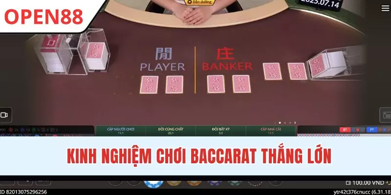 Baccarat OPEN88 - Siêu Phẩm Đổi Thưởng Hấp Dẫn Nhất