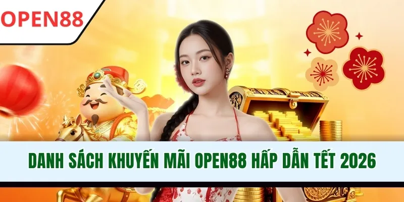 Khuyến Mãi OPEN88 - Phần Thưởng Hấp Dẫn, Đẳng Cấp Số 1
