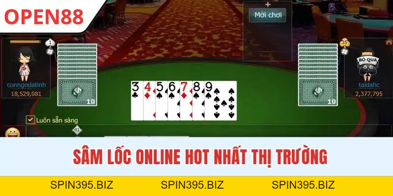 Sâm Lốc Online - Siêu Phẩm Game Bài Hot Bậc Nhất OPEN88